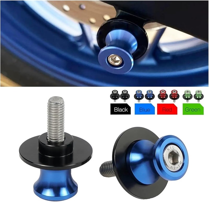Black Swingarm Spools Sliders For Suzuki GSXR GSX R GSX S And BMW S1000RR Models - Image 2